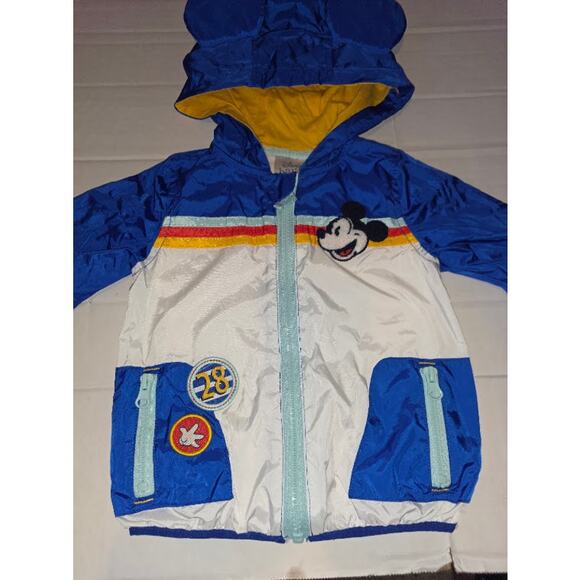 Mickey Mouse Disney World Baby Jacket w/ ears Size 12-18 months - Picture 2 of 6